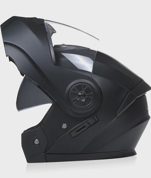 BLD Modulaire Flip-Up Motorhelm met Dubbele Lens - Veiligheid & Comfort voor Motocross