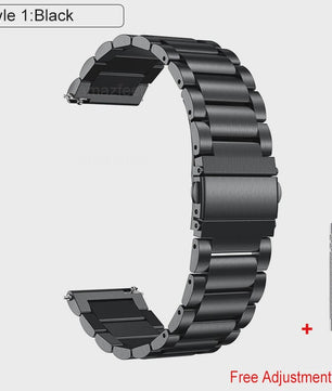 RVS Horlogeband Vervanging voor Huawei Watch GT 2/3 Pro, Watch 4 - 20/22mm