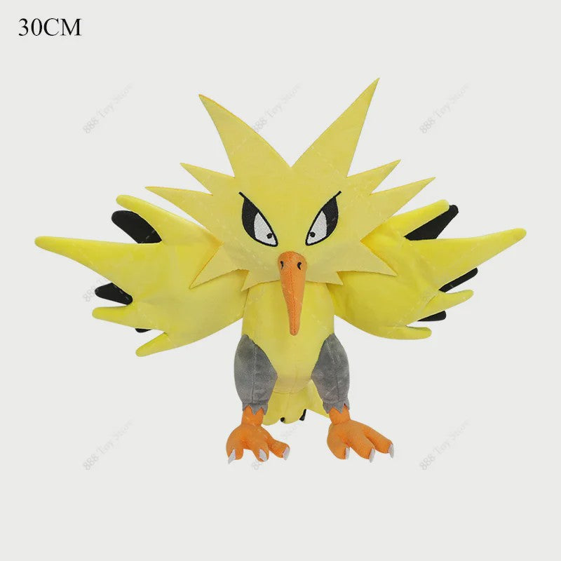 Pokemon Pluche Knuffels: Garchomp, Zapdos, Exeggutor, Lucario & Meer - Cadeau voor Fans