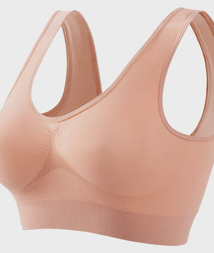 Naadloze Push-Up Sport BH - Ademende Bralette zonder beugel, Crop Top Lingerie voor Dames (S-5XL)