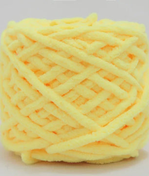 Chenille Garen 100g/bol - Super Zacht Dik Wol Garen voor Handbreien, DIY Sjaals & Projecten