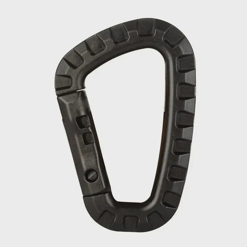 Tactische Karabijnhaak Clips D-Ring Gespen - Set van 1-10 Stuks voor Outdoor & Backpacking