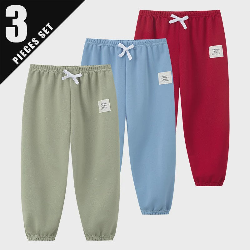 Comfortabele Kinder Shorts met Trekkoord en Elastische Taille - Jongens & Meisjes Casual Broekjes