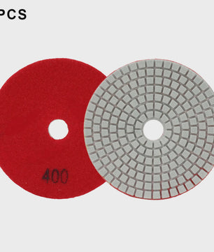 4-Inch Diamant Polijstschijven Set (30-10000 Grit) voor Nat/Droog Gebruik - Steen, Beton, Marmer