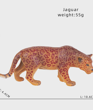 Realistische Wild Animal Speelgoed Set: Olifant, Leeuw, Cheetah, Tijger - Educatief Cadeau
