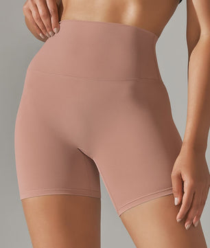 Dames Sportshorts Hoge Taille Squat Proof - Sneldrogend voor Yoga, Fitness & Fietsen