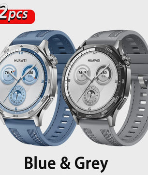 22mm Nylon & Siliconen Horlogeband voor Huawei Watch GT/Pro (46mm)