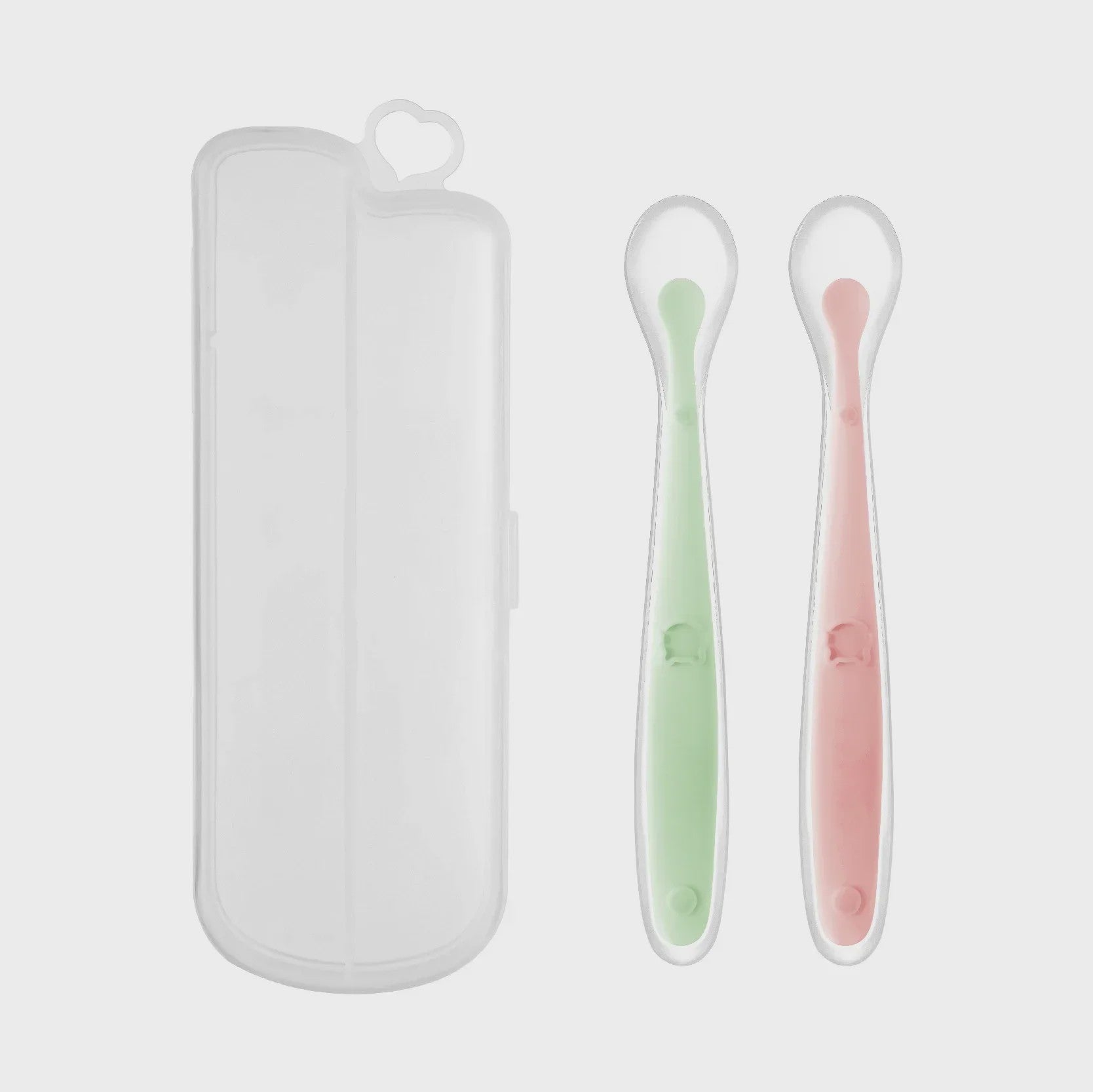Zachte Siliconen Baby Lepel - Ideaal voor Voedingstraining en Eerste Hapjes
