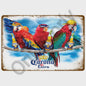 Vintage Metalen Bord - Decoratieve Wanddecoratie voor Pub, Keuken, Bar & Man Cave