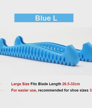 Verstelbare Schaats Blade Covers (S/L/XL) - TPU Bescherming voor IJshockey en Kunstschaatsen
