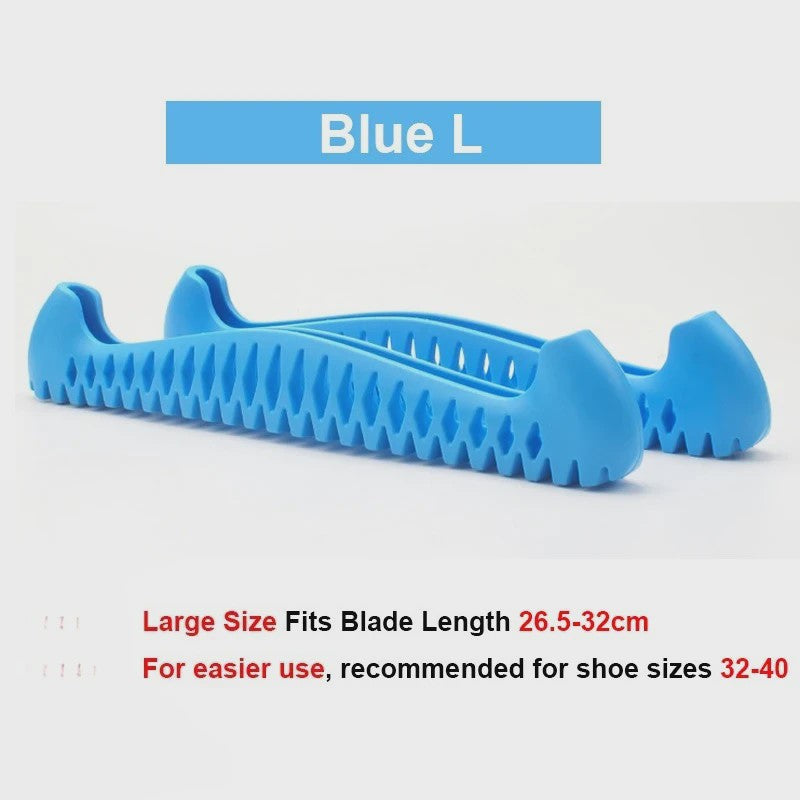 Verstelbare Schaats Blade Covers (S/L/XL) - TPU Bescherming voor IJshockey en Kunstschaatsen