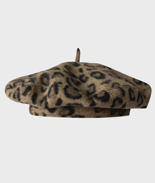 Stijlvolle Ruitjes Baret voor Dames - Retro Vliegende Schotel Hoed