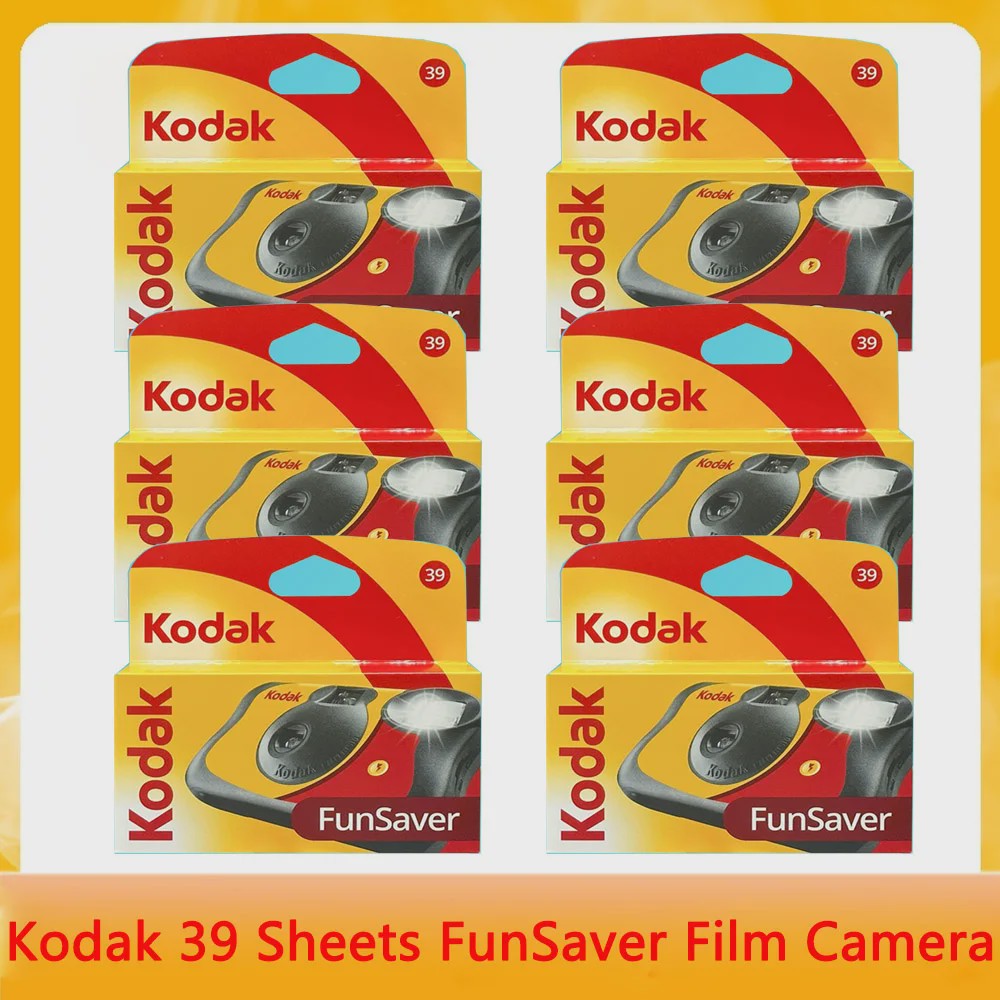 Kodak FunSaver Wegwerpcamera 35mm met Flits - Waterdicht - 27 Opnames