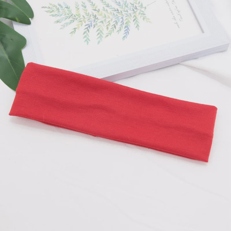 Comfortabele Katoenen Sport Hoofdband - Zweetband voor Dames