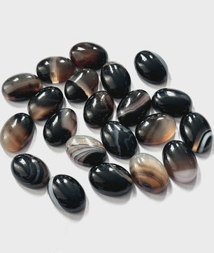 10x Kristal Cabochons Ovaal 13x18mm - Natuurlijke Helende Stenen voor Sieraden Maken