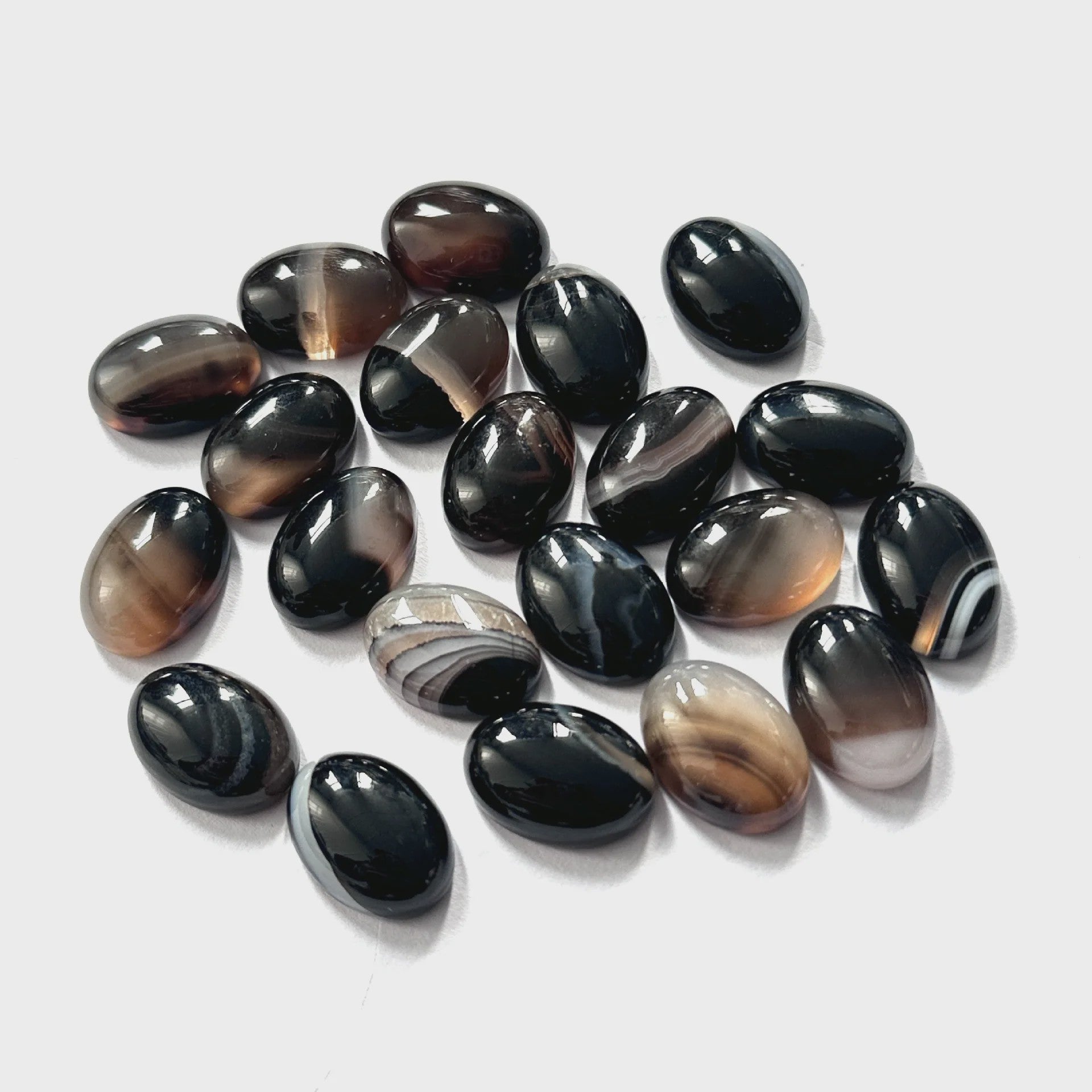 10x Kristal Cabochons Ovaal 13x18mm - Natuurlijke Helende Stenen voor Sieraden Maken