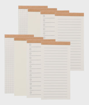 Set van 4/8 Pocket Notitieboekjes - Ideaal voor Dagelijkse Planning en Notities