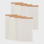 Set van 4/8 Pocket Notitieboekjes - Ideaal voor Dagelijkse Planning en Notities