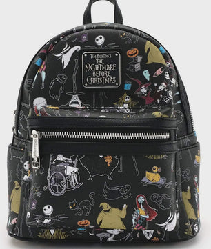 Loungefly Mini Rugzak: The Nightmare Before Christmas & Hocus Pocus Halloween Collectie