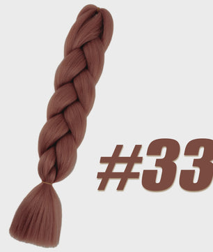 Kanekalon Jumbo Braids - Synthetisch Vlecht Haar voor Krullende Extensions