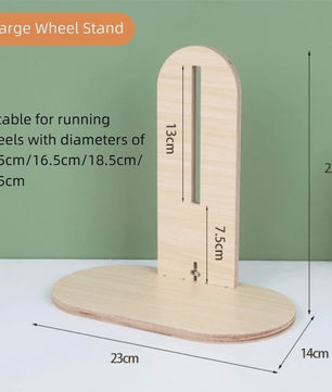 Houten Hamster Villa: Speelhuis met Klimplatform en Verhoogd Platform - Duurzaam Knaagdier Accessoire