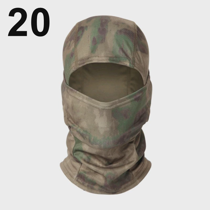 Multicam Camouflage Balaclava - Volledig Gezicht Hoofddeken voor Skiën, Fietsen & Outdoor