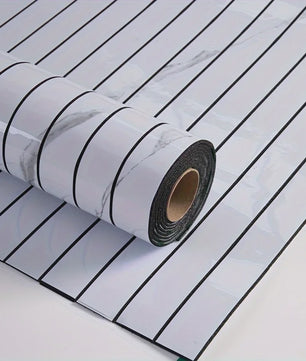 3D Grid Panel Muursticker - Zelfklevend, Makkelijk DIY Behang voor Wanden & Plafonds