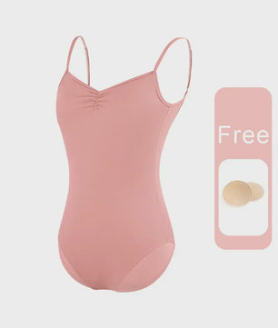 Dans Leotard Dames met Verstelbare Bandjes - Ballet & Gymnastiek Bodysuit