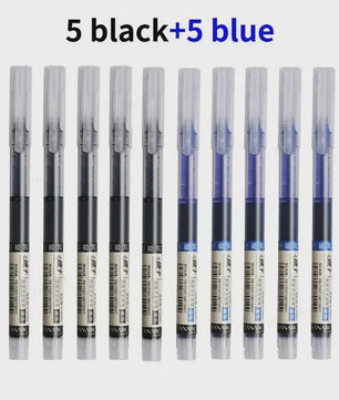 Set van 1-20x Gel Pen Zwart/Blauw/Rood - 0.5mm Naaldpunt voor Studenten & Kantoor