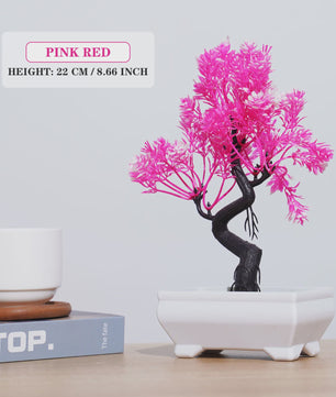 Kunst Bonsai Boom Potted Plant - Decoratieve Kunstplant voor Huis & Kantoor