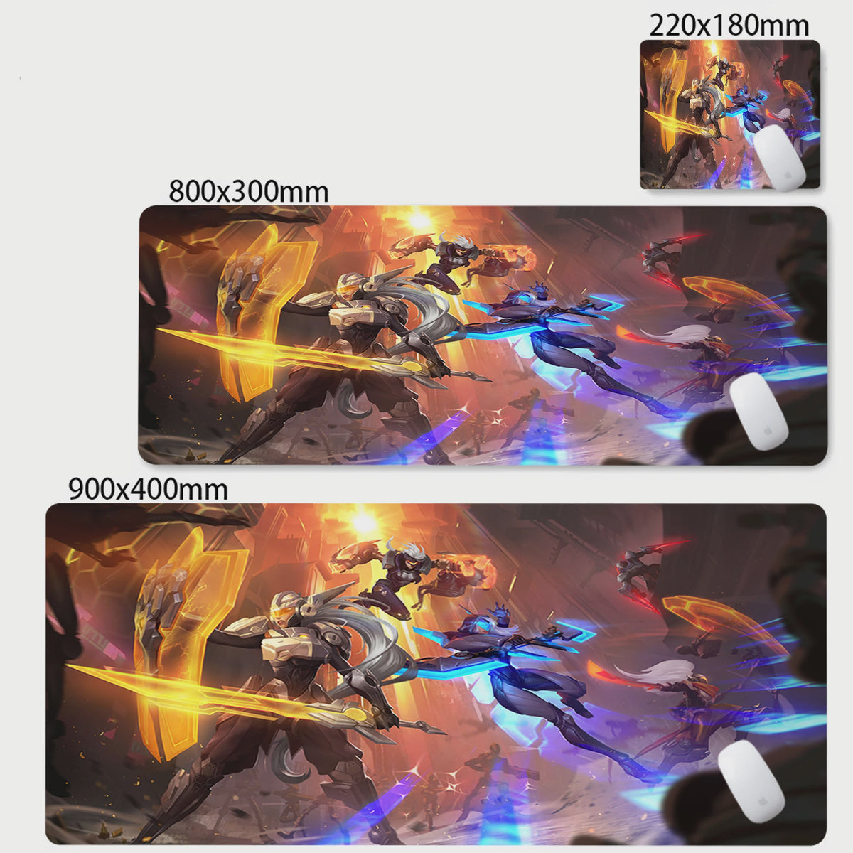 League of Legends XXL Gaming Muismat - Anti-slip Bureau Mat voor PC & Laptop