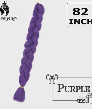 Alororo Jumbo Braids Haarverlenging - 82 Inch Synthetisch Hittebestendig Vlecht Haar