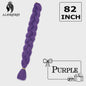 Alororo Jumbo Braids Haarverlenging - 82 Inch Synthetisch Hittebestendig Vlecht Haar