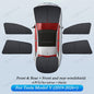Set Zonneschermen voor Tesla Model 3/Y (2017-2025) - Privacy & UV Bescherming