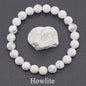 Natuurlijke Blauwe Apatite Kralen Armband - Reiki Energie & Gezondheid