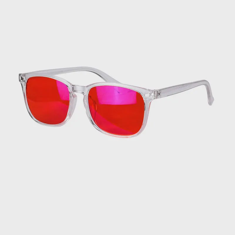 SHINU Slaapbril met Rode Lens: Blokkeert 99% Blauw Licht voor Betere Slaap en Minder Oogvermoeidheid