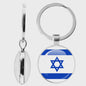 Soviet Union,Brazil,Canada,Netherlands,Israel,Syria,Venezuela,United States,Spain National Flag Series Double-Sided Keychain