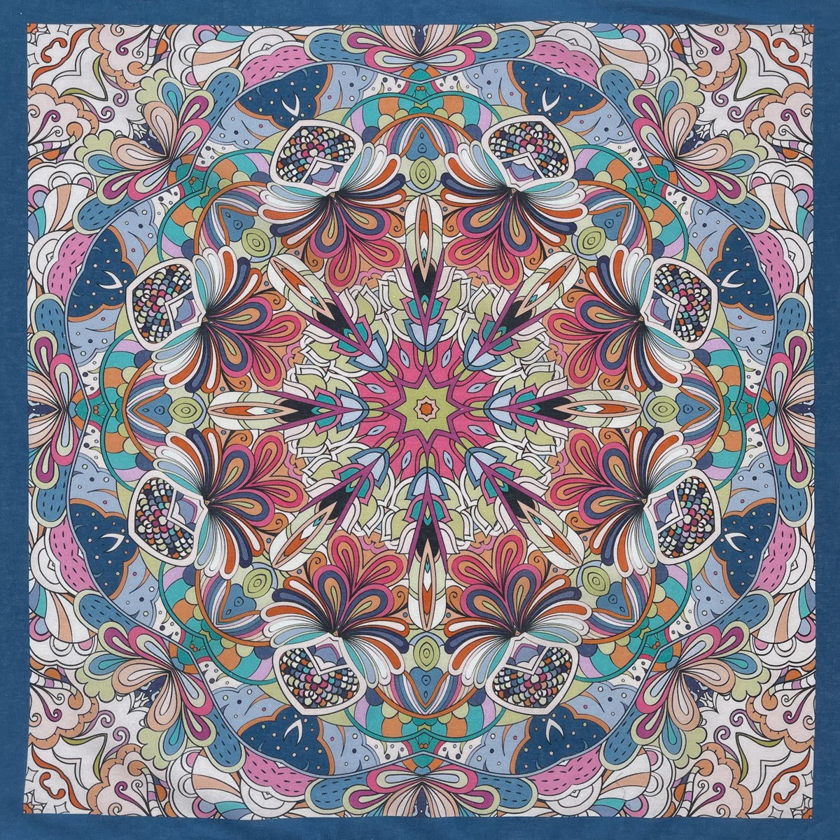 Unisex Katoenen Bandana met Dierenprint & Paisley Motief - Veelzijdig te Dragen