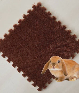 Set van 10 Waterdichte & Absorbente Bodembedekking Matten voor Kleine Huisdieren (Konijn, Cavia)