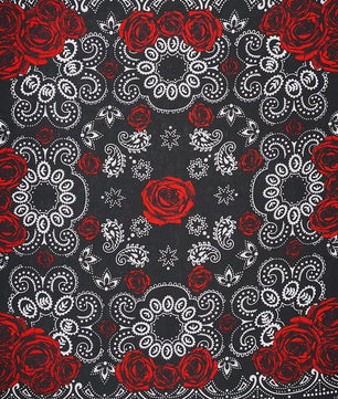 Skull Bandana Katoen - Hip Hop Stijl Hoofddoek & Accessoire