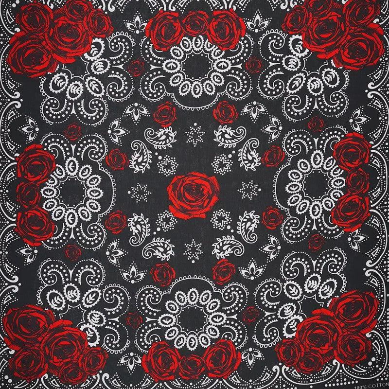 Skull Bandana Katoen - Hip Hop Stijl Hoofddoek & Accessoire