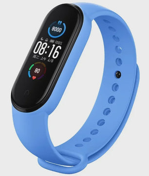 Siliconen Polsband voor Xiaomi Mi Band 7, 6, 5, 4, 3 - Vervangend Bandje Smartwatch Accessoire