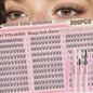 Fluffy Wimperextensie Kit: 720 Stuks Wimper Clusters & Tools voor een Volle Look