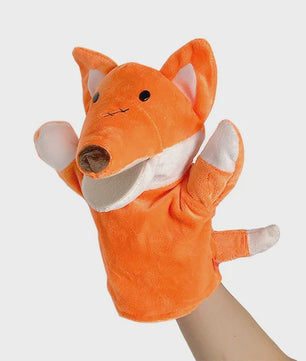 Zachte Pluche Handpoppen - Educatief Speelgoed voor Baby's en Kinderen (Diverse Dieren)