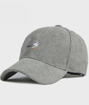 Baseballpet met Duivenborduring - Casual Mode voor Alle Seizoenen
