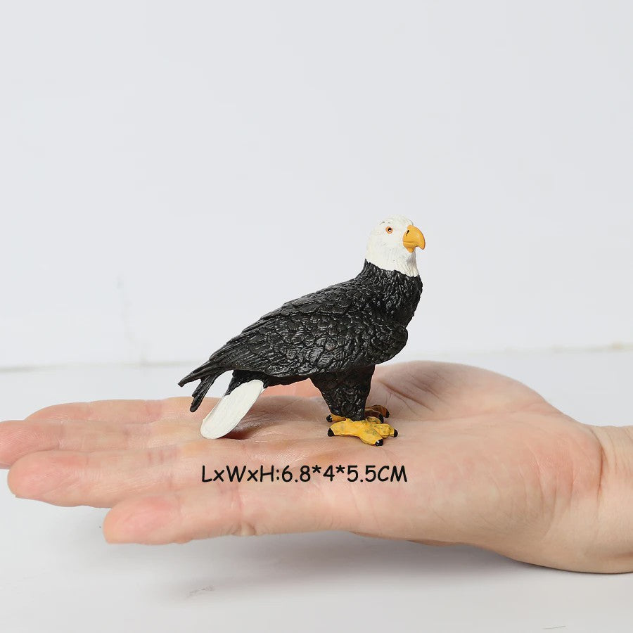 Realistische Roofvogel Figuren Set: Adelaar, Gier & Secretarisvogel - Educatief Speelgoed