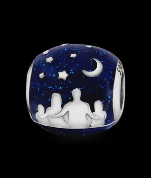 925 Sterling Zilveren Bedel 'Mom Love' - Perfect Cadeau voor Moederdag en Verjaardag