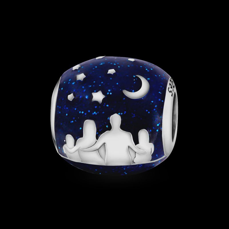 925 Sterling Zilveren Bedel 'Mom Love' - Perfect Cadeau voor Moederdag en Verjaardag
