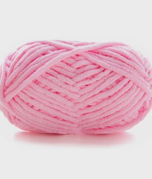 Zacht Chenille Garen 50g - Dik Velvet Garen voor Handwerken & DIY Baby Projecten