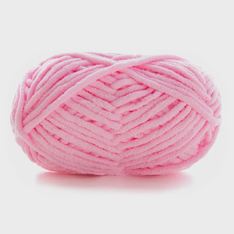 Zacht Chenille Garen 50g - Dik Velvet Garen voor Handwerken & DIY Baby Projecten
